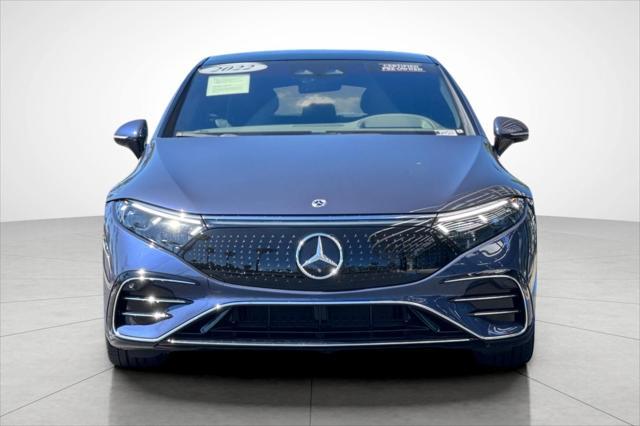 used 2022 Mercedes-Benz EQS 580 car, priced at $58,984