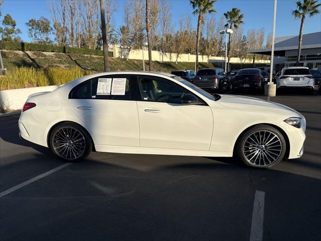 used 2023 Mercedes-Benz C-Class car, priced at $38,984