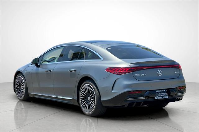 used 2022 Mercedes-Benz EQS 580 car, priced at $59,884