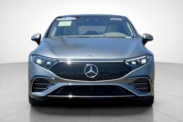 used 2022 Mercedes-Benz EQS 580 car, priced at $59,884
