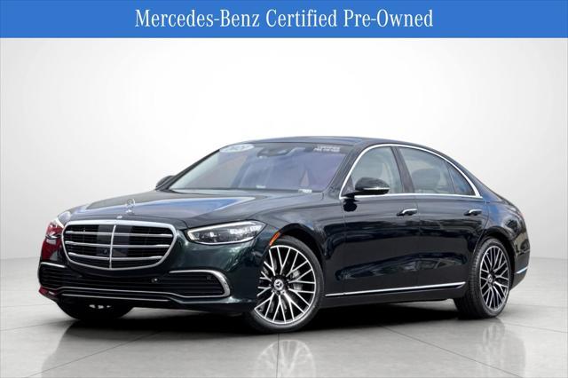 used 2021 Mercedes-Benz S-Class car, priced at $64,984