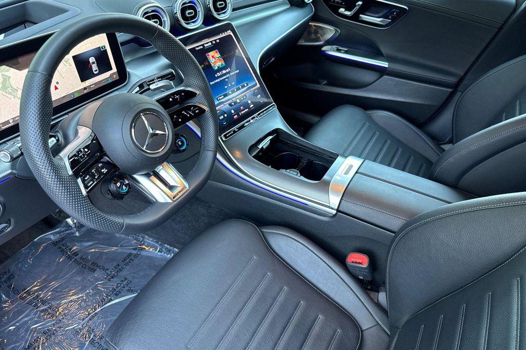 used 2023 Mercedes-Benz AMG C 43 car, priced at $49,892