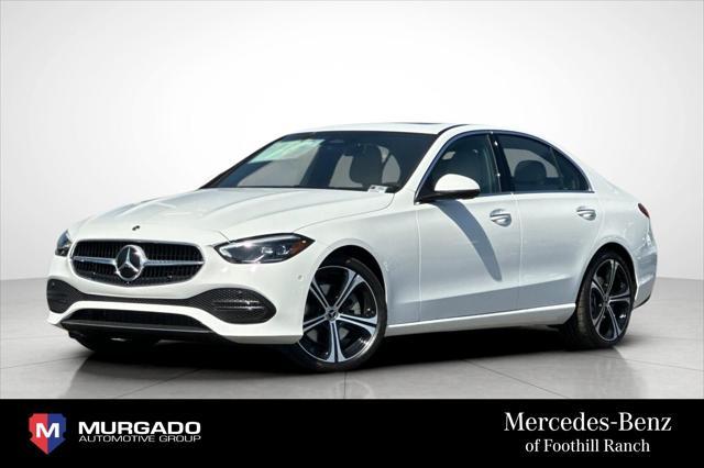 new 2025 Mercedes-Benz C-Class car, priced at $44,656