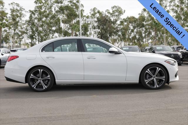 used 2024 Mercedes-Benz C-Class car, priced at $50,005