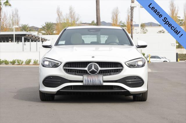 used 2024 Mercedes-Benz C-Class car, priced at $50,005