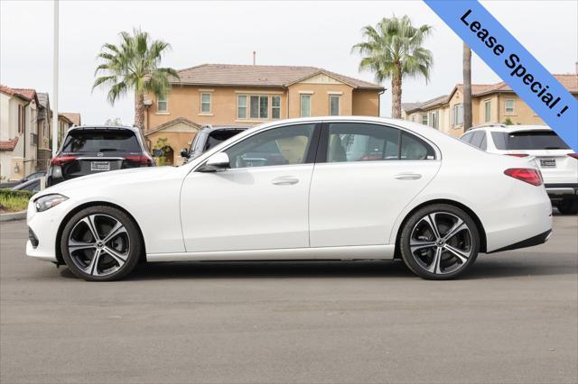 used 2024 Mercedes-Benz C-Class car, priced at $50,005