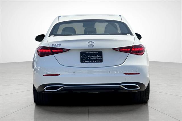 new 2025 Mercedes-Benz C-Class car, priced at $45,212
