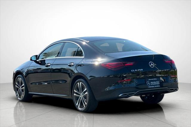 new 2025 Mercedes-Benz CLA 250 car, priced at $44,004