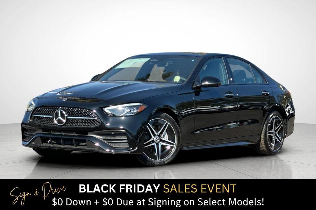 new 2025 Mercedes-Benz C-Class car, priced at $49,696