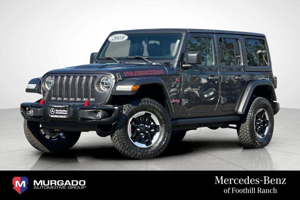 used 2018 Jeep Wrangler Unlimited car, priced at $29,693