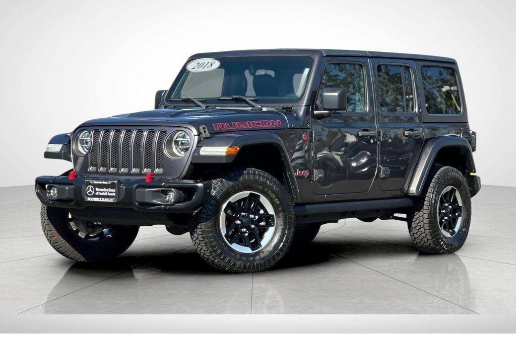 used 2018 Jeep Wrangler Unlimited car, priced at $31,984