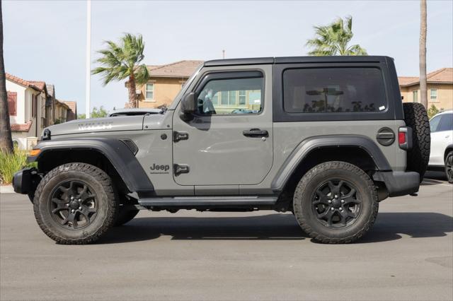 used 2022 Jeep Wrangler car, priced at $31,472