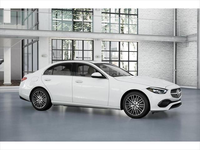 new 2025 Mercedes-Benz C-Class car, priced at $49,985