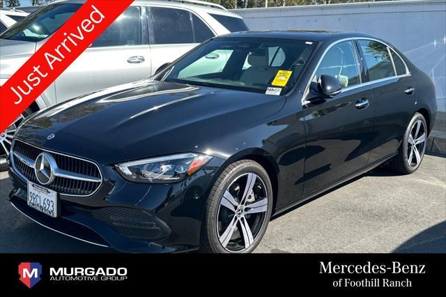 used 2025 Mercedes-Benz C-Class car, priced at $50,595