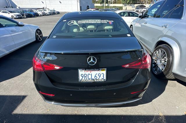 used 2025 Mercedes-Benz C-Class car, priced at $50,595