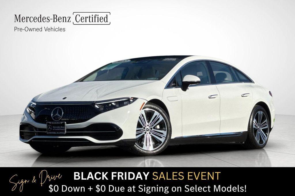 used 2022 Mercedes-Benz EQS 450+ car, priced at $37,582