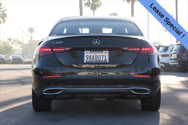 used 2024 Mercedes-Benz C-Class car, priced at $48,955