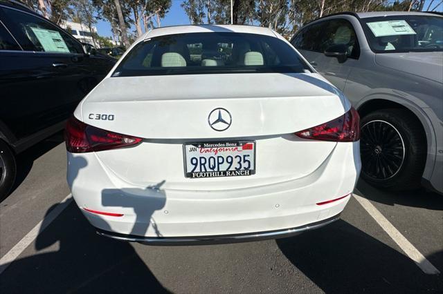 used 2025 Mercedes-Benz C-Class car, priced at $51,395