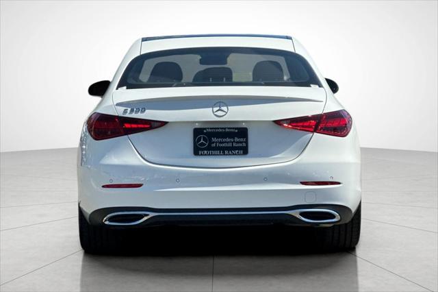 new 2025 Mercedes-Benz C-Class car, priced at $46,204