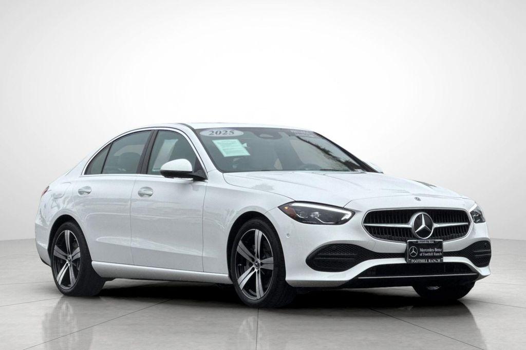 used 2025 Mercedes-Benz C-Class car, priced at $45,990