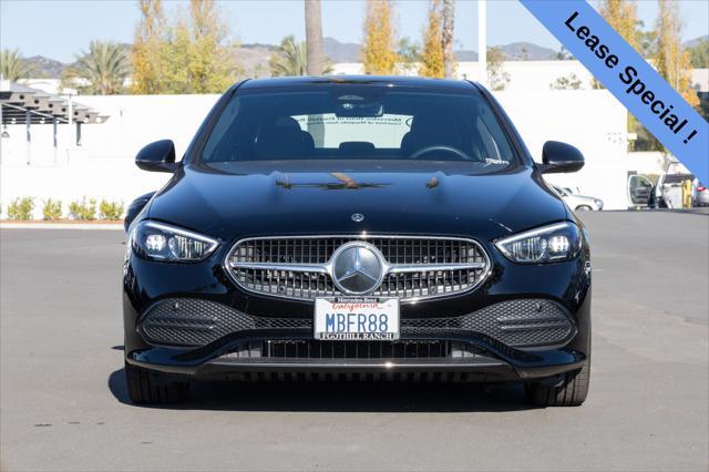 used 2024 Mercedes-Benz C-Class car, priced at $48,955