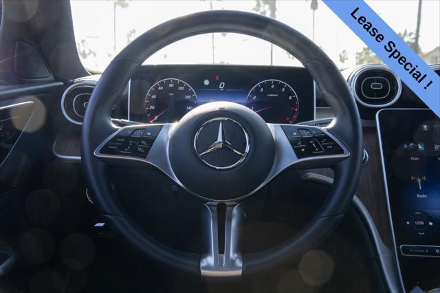 used 2024 Mercedes-Benz C-Class car, priced at $48,955