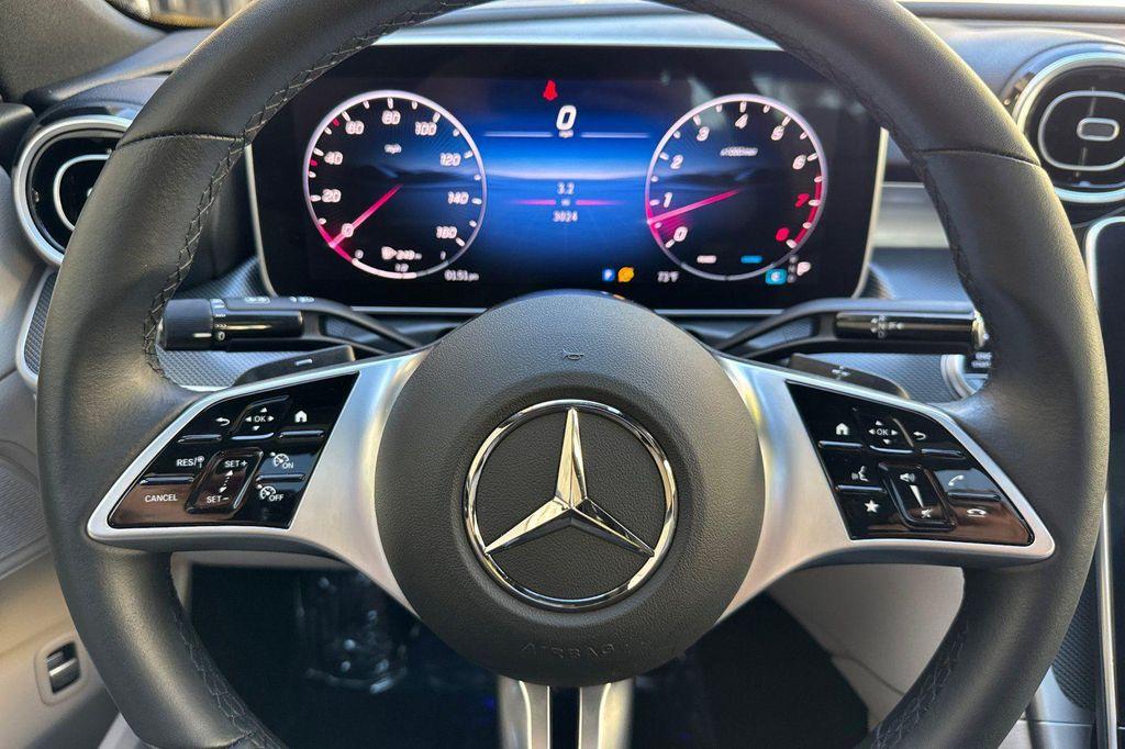 used 2025 Mercedes-Benz C-Class car, priced at $44,980