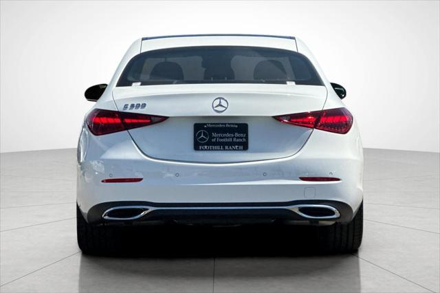 new 2025 Mercedes-Benz C-Class car, priced at $46,517