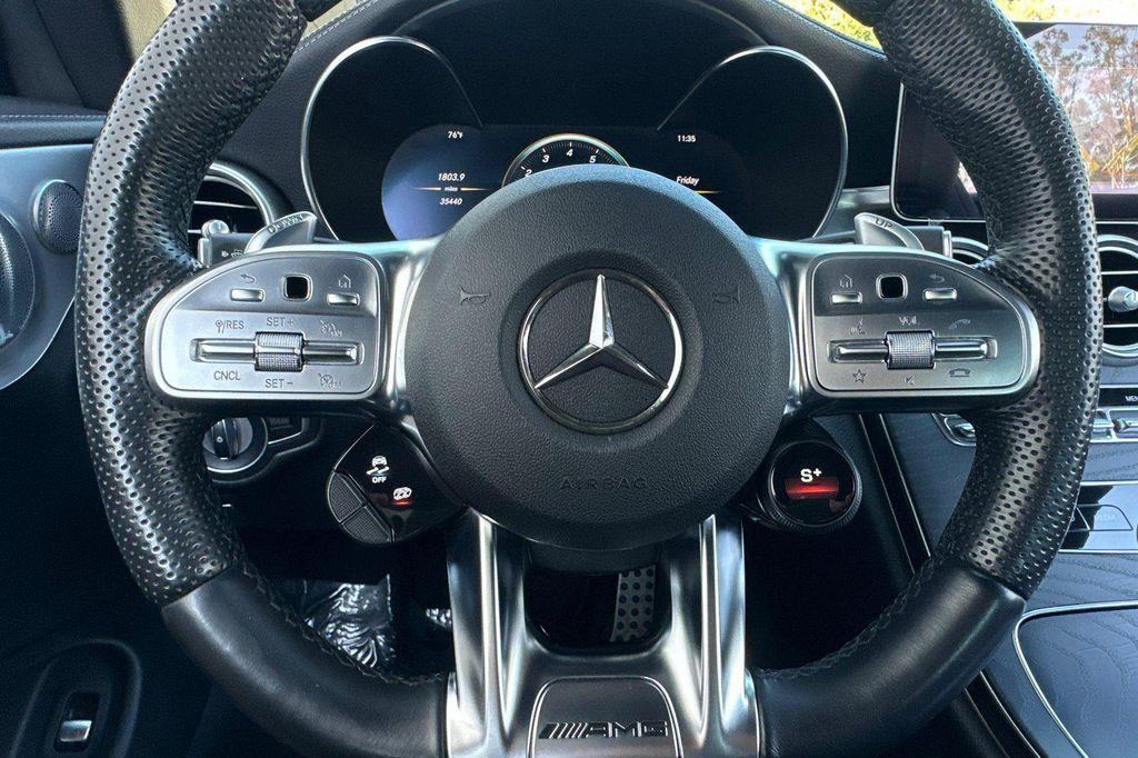 used 2020 Mercedes-Benz AMG C 63 car, priced at $60,982