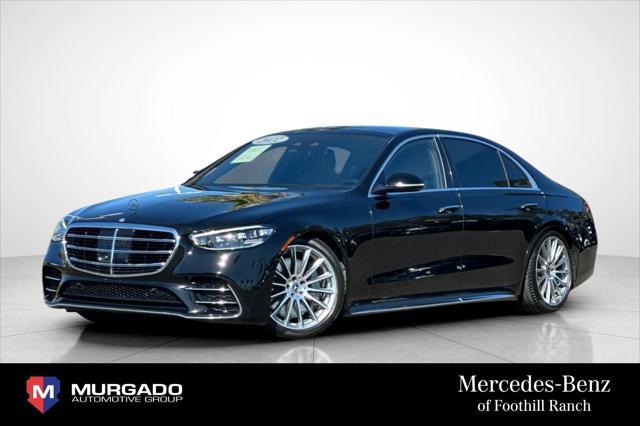 used 2022 Mercedes-Benz S-Class car, priced at $74,884
