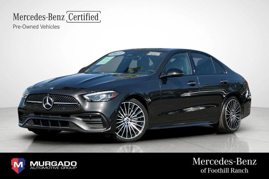 used 2023 Mercedes-Benz C-Class car, priced at $35,482