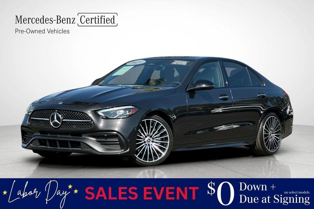 used 2023 Mercedes-Benz C-Class car, priced at $36,983