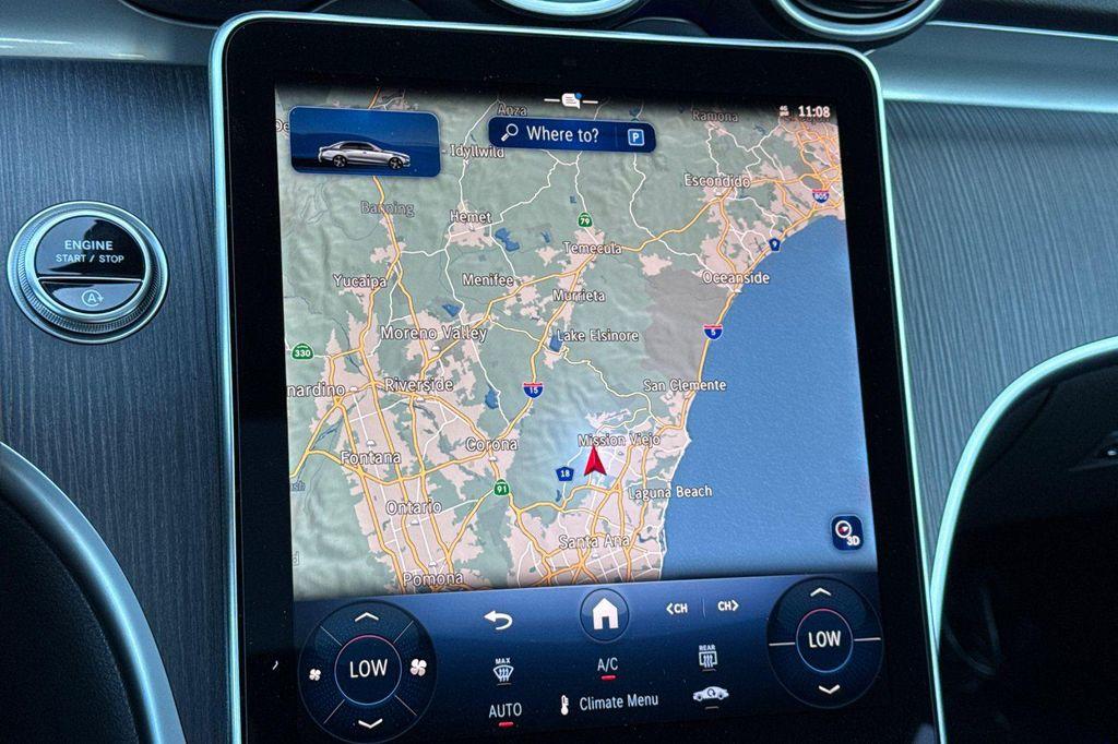 new 2025 Mercedes-Benz C-Class car, priced at $45,025