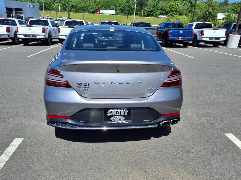 used 2023 Genesis G70 car, priced at $31,497