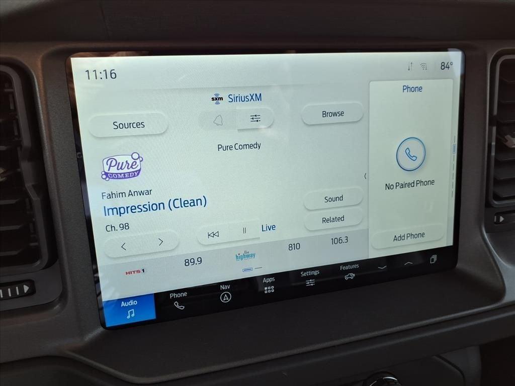 new 2025 Ford Bronco car, priced at $66,118