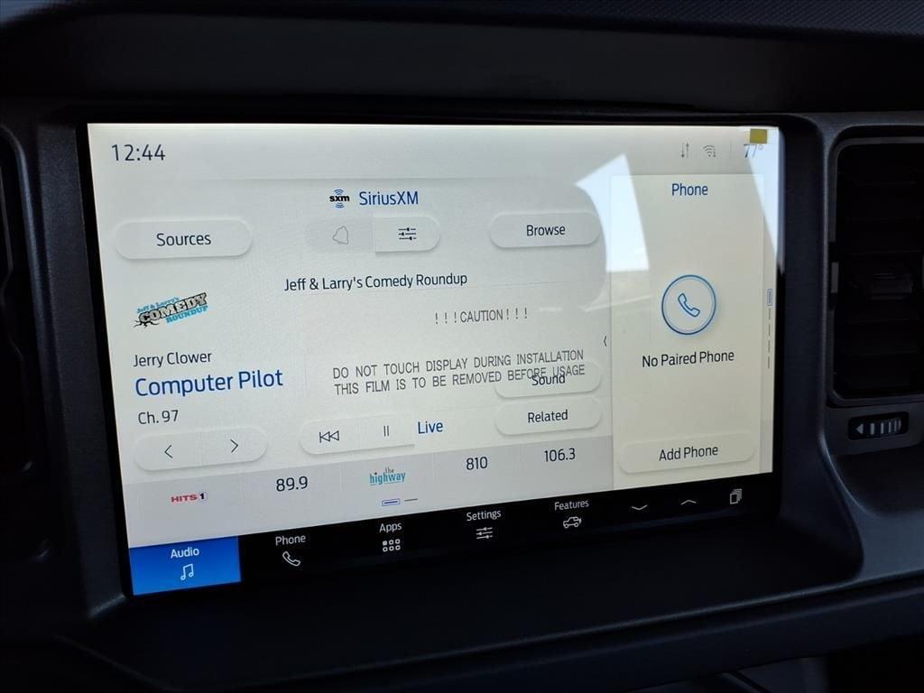 new 2025 Ford Bronco car, priced at $43,346