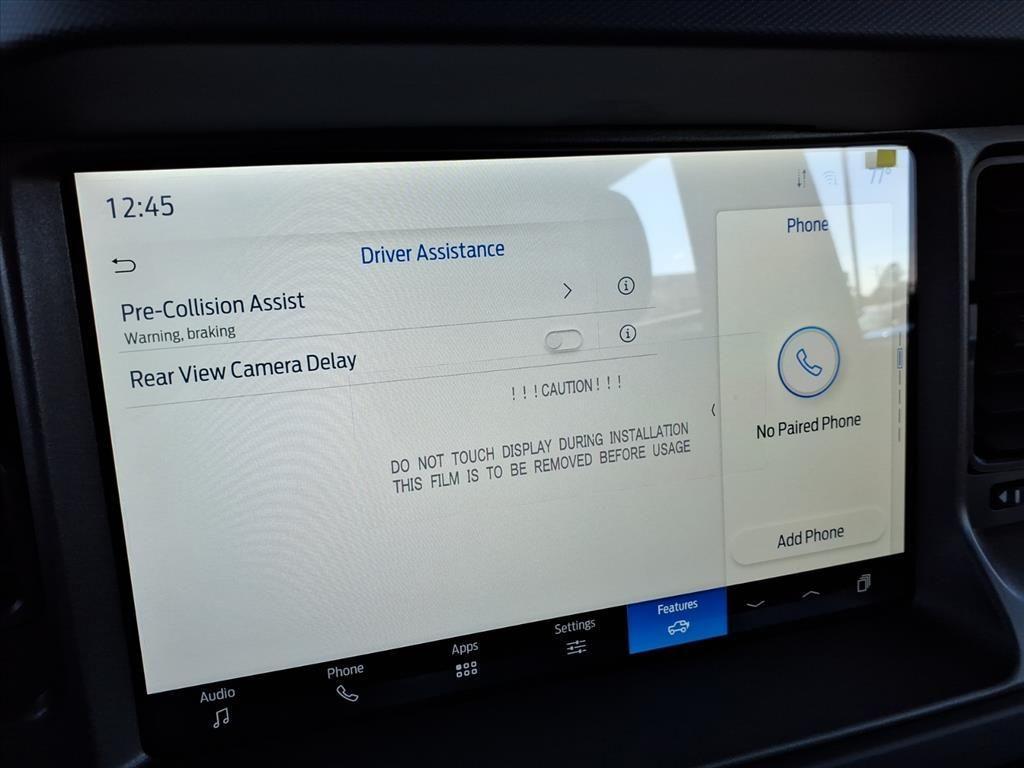 new 2025 Ford Bronco car, priced at $39,846