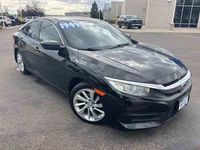 used 2018 Honda Civic car, priced at $17,000