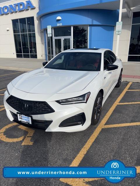 used 2021 Acura TLX car, priced at $34,990