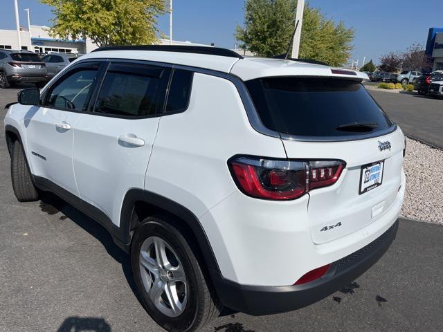 used 2023 Jeep Compass car, priced at $21,613