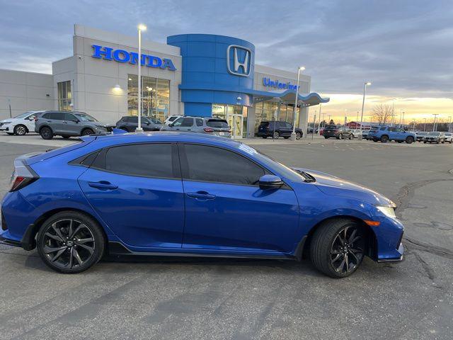 used 2018 Honda Civic car, priced at $18,343