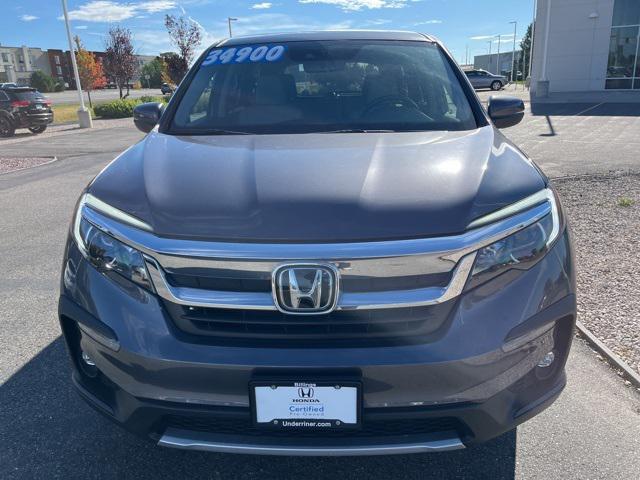 used 2021 Honda Pilot car, priced at $34,900