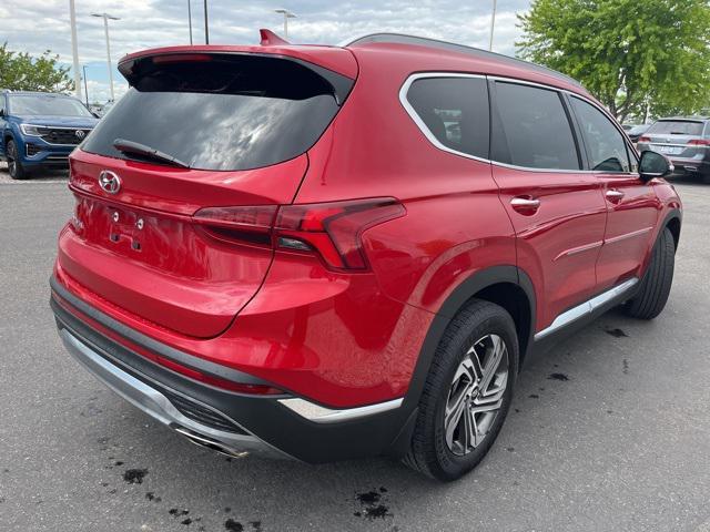 used 2022 Hyundai Santa Fe car, priced at $23,900
