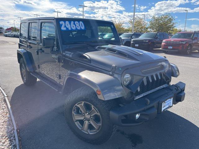 used 2018 Jeep Wrangler JK Unlimited car, priced at $24,500