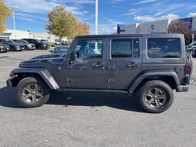 used 2018 Jeep Wrangler JK Unlimited car, priced at $24,500