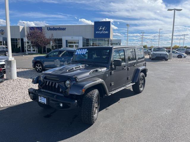 used 2018 Jeep Wrangler JK Unlimited car, priced at $24,500