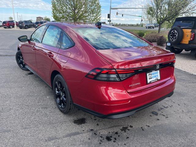 new 2025 Honda Accord car, priced at $32,110