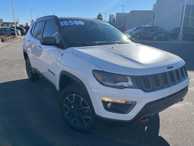 used 2018 Jeep Compass car, priced at $18,500