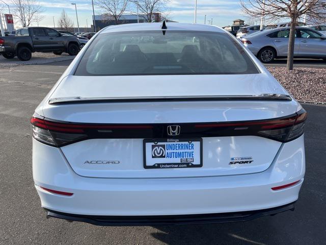 new 2024 Honda Accord Hybrid car, priced at $34,589