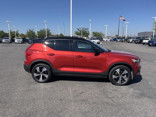 used 2021 Volvo XC40 Recharge Pure Electric car, priced at $30,000